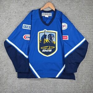 Ironhead Athletic Mens Hockey‎ Jersey Bell Blue Samsung Size XL